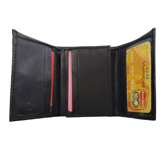 Men's Trifold Wallet With Front ID - Picture 6 of 15